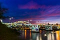 William Jolly Bridge in Brisbane City, Queensland, Australia Royalty Free Stock Photo