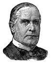 William McKinley, vintage illustration