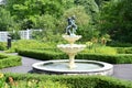 William and Mildred Lasdon Memorial Garden at Lasdon Park and Arboretum in Katonah, New York Royalty Free Stock Photo