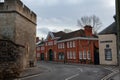 The William Morris Garage on Long Wall Street, Oxford, UK