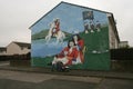 William of Orange mural, Shankill Road, Belfast Royalty Free Stock Photo