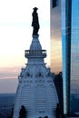 William Penn Statue On Top of City Hall Philadelphia