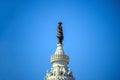 William Penn statue on a top of City Hall Philadelphia Royalty Free Stock Photo
