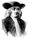 William Penn vintage illustration