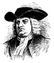 William Penn, vintage illustration