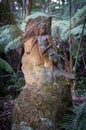 William Ricketts Sanctuary in the Dandenong Ranges. Royalty Free Stock Photo