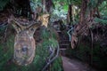 William Ricketts Sanctuary in the Dandenong Ranges. Royalty Free Stock Photo