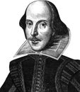 William Shakespeare engraving transparent PNG