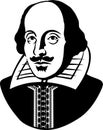 William Shakespeare/eps Royalty Free Stock Photo