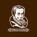 William Tyndale. Protestantism. Leaders of the European Reformation Royalty Free Stock Photo