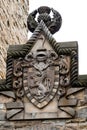 William Wallace coat of arms at The National Wallace Monument in