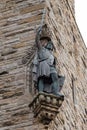 William Wallace statue at The National Wallace Monument in Stirling, Scotland