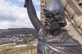 William Wallace statue stands proudly in Stirling Royalty Free Stock Photo