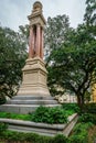 William Washington Gordon Monument in Savannah Royalty Free Stock Photo