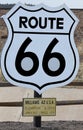 Sign of U.S. Route 66 also known as the Will Rogers Highway