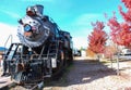 Williams, Arizona / USA - October 06 2012: View of Steam Locomotive of Grand Canyon Express