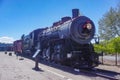 Williams, Arizona: A vintage locomotive of the Grand Canyon Railroad Royalty Free Stock Photo