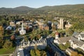 Williams College Aerial Royalty Free Stock Photo