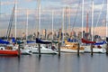 Williams Town's Marina,Melbourne Royalty Free Stock Photo