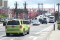 Williamsburg Bridge in New York City Royalty Free Stock Photo