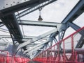 Williamsburg Bridge connecting Manhattan with Brooklyn, New York City, USA Royalty Free Stock Photo