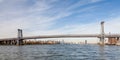 Williamsburg Bridge in New York City Royalty Free Stock Photo