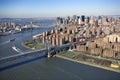 Williamsburg Bridge, NYC Royalty Free Stock Photo