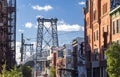 Williamsburg Bridge Street Scene NYC