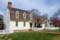 Williamsburg, VA: 1730 Co. John Taylor House Royalty Free Stock Photo