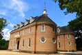 Williamsburg, Virginia - June 30, 2020 - The side view of the Capitol Building during a sunny day