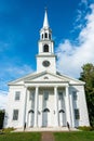 Building of the First Congregational Church, UCC, in Williamstown, MA Royalty Free Stock Photo