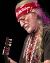 Willie Nelson at Red Rocks Amphitheater #2 Royalty Free Stock Photo