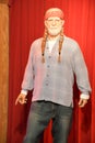 Willie Nelson wax statue at Hollywood Wax Museum in Pigeon Forge, Tennessee