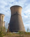 The Imposing structure of a Power Station Cooling Tower.