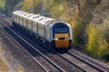 A High Speed Diesel Train on a Passenger Express From Bristol Temple Meads to Edinburgh Waverley Royalty Free Stock Photo