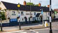 Willington, Derbyshire, UK July 31, 2020:The Green Man Public House in Willington Derbyshire