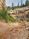 Willis Creek Narrows near Cannonville, Utah Royalty Free Stock Photo