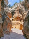 Willis Creek Narrows near Cannonville, Utah Royalty Free Stock Photo