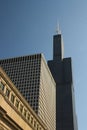 Willis or Sears Tower in Chicago Royalty Free Stock Photo