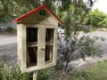 Willoughby city council community street library find a book on your way past.