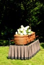 A willow casket - contemporary style