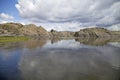 Willow Lake Prescott Arizona Royalty Free Stock Photo