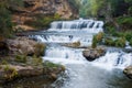 Willow River State Park Waterfall Royalty Free Stock Photo