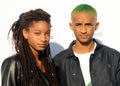 Willow Smith and Jaden Smith Royalty Free Stock Photo