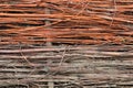 Willow wicker texture