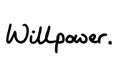 Willpower Royalty Free Stock Photo