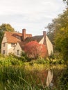 willy lott's cottage flatford mill outside cottage nature landsc Royalty Free Stock Photo