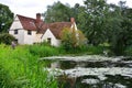 Willy Lott`s Cottage, Flatford Mill, Suffolk, UK Royalty Free Stock Photo