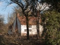 willy lotts cottage spring from across the lake on side river st Royalty Free Stock Photo