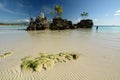 Willy Rock. White Beach. Boracay Island. Malay. Aklan. Western Visayas. Philippines Royalty Free Stock Photo